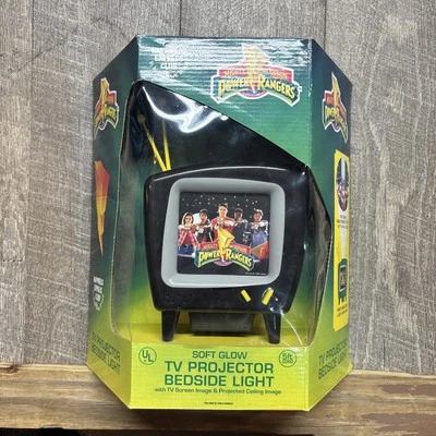 De colección Mighty Morphin Power Rangers Brillo Suave TV Proyector Luz de Cabecera Foto 1 de 4