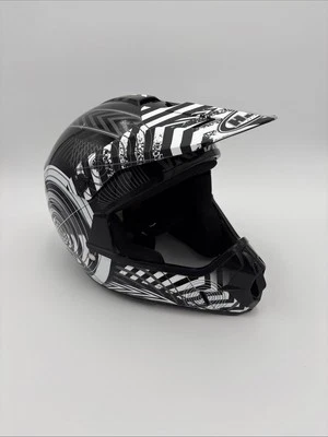 HJC 青年头盔 CL-XY 黑色/白色/灰色青少年尺寸 L 大号 — 第 1/4 张图片