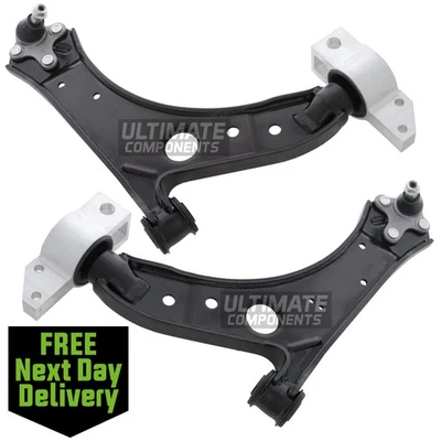 Brazos de suspensión delantera de horquilla inferior de hierro fundido SEAT Altea 2004-2015 1 par Foto 1 de 4