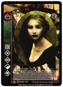 Nahir Lasombra Black Hand V:TES VTES Vampire CCG - Picture 1 of 1