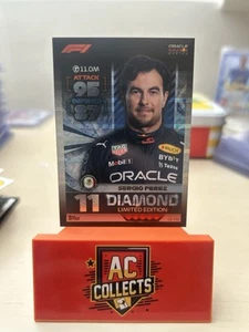 F1 Turbo Attax 2022 Sergio Perez Diamond Limited Edition #LE11D Red Bull (715) - Picture 1 of 1