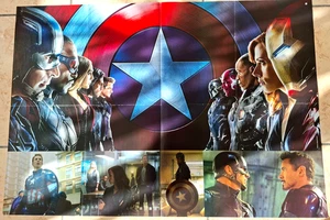 AVENGER MARVEL DEADPOOL POSTER DE MAGAZINE 56 X 83 CM - Picture 1 of 2