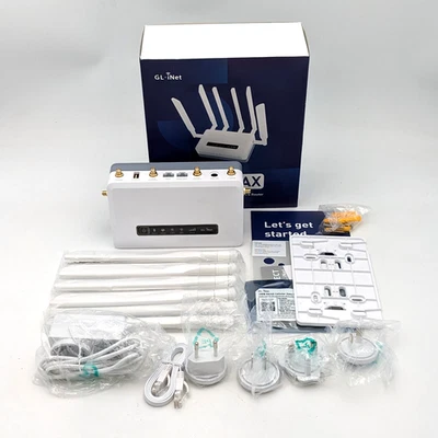 GL iNet iRouter Puli AX Wi-Fi 6 5G Cellular Router w/Battery (GL-XE3000NR) - Image 1 of 4