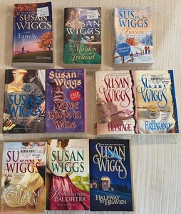6 PARTIAL SERIES by Susan Wiggs - Lakeshore, Calhoun, Tudor Rose 10 Book Lot - Bild 1 von 2