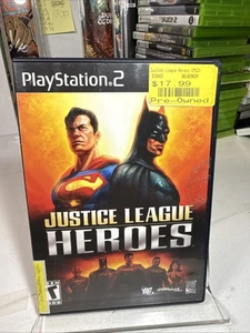 Justice League Heroes (Sony PlayStation 2, 2006) CIB, getestet und funktionsfähig - Bild 1 von 3