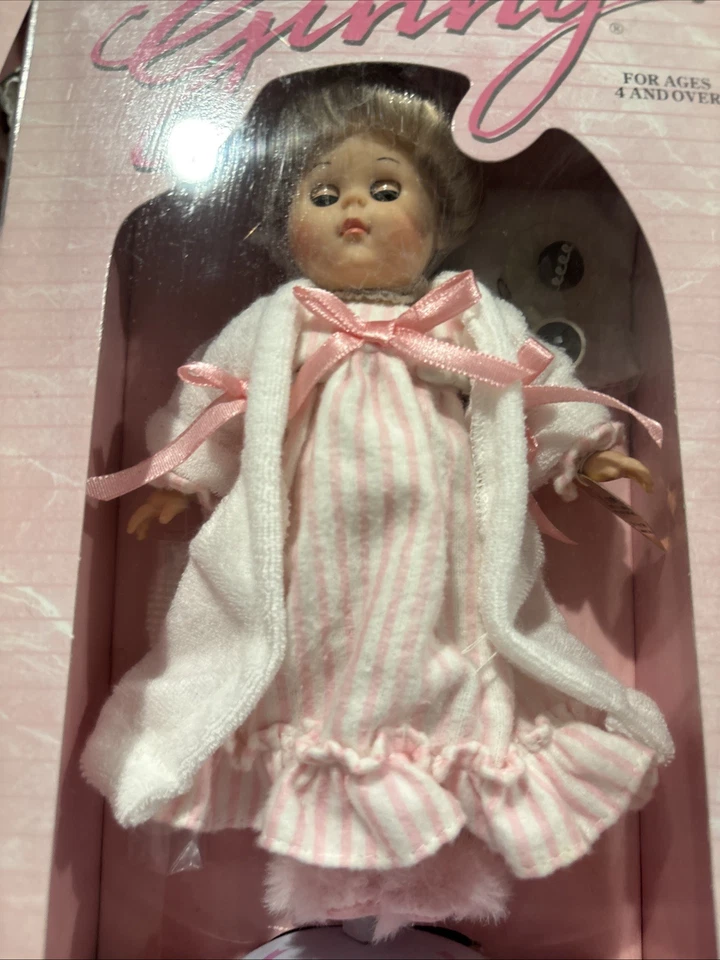 Vogue Ginny Doll 1995 Hot Cocoa Pajamas Hairbrush Adorable