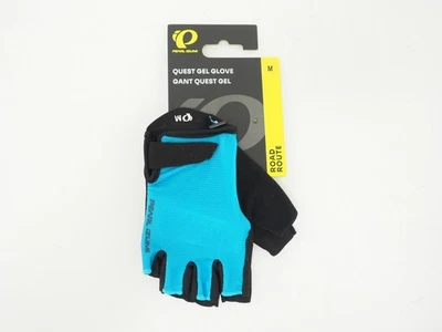 ¡NUEVO! Guante de ciclismo Pearl Izumi Quest gel sin dedos azul zumbido mediano para hombre  Foto 1 de 3