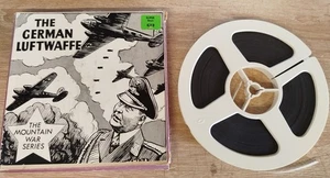 Super 8 Black & White Stummfilm THE GERMAN LUFTWAFFE Spule 18 cm - Bild 1 von 1