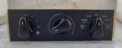 1994 Ford F150 F250 F350 Bronco aquecedor CA HVAC controle climático temperatura fabricante de equipamento original - Imagem 1 de 4