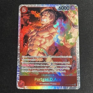 Portgas.D.Ace ST15-005 - One Piece TCG - SR Foil Near-Mint Super Rare English - Picture 1 of 3