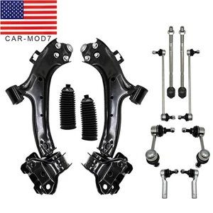 For 07-11 Honda CR-V Control Arm Suspension Kit w/Ball Joints Tie Rod Set 50538L - Picture 1 of 8