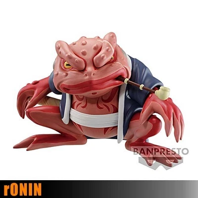 GAMABUNTA - SOFVIMATES - NARUTO SHIPPUDEN BANPRESTO 10 CM NINJA - Immagine 1 di 3