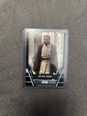 2020 Topps Star Wars Holocron Black Obi-Wan Kenobi /5 - Image 1 of 3