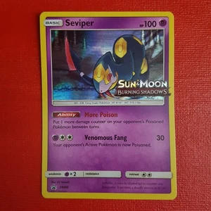 Pokemon Seviper SM46 Stamped Prerelease Promo - Picture 1 of 2