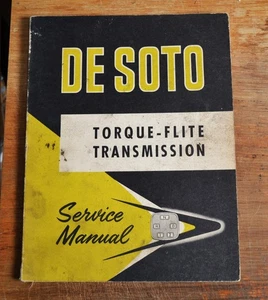 VTG 1956 Desoto Torque Flite Transmission Service Manual - Foto 1 di 3