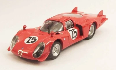 1:43 Best Alfa Romeo 33.2 Le Mans Daytona 1969 Dibos/Chappuis Be9492 Diecast Mod - Immagine 1 di 2