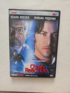 Chain Reaction DVD, 2001 Keanu Reeves, Morgan Freeman Action gebraucht - Bild 1 von 10