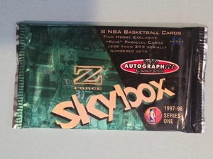 1997-98 Skybox Z-Force Basketball Series 1 Unopened Hobby Pack pack006 - Picture 1 of 3