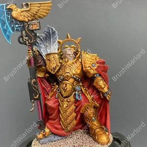 Warhammer 40K PRO-PAINTED Adeptus Custodes Captain General Trajann Valoris Army - Picture 1 of 6