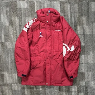 2002 SALT LAKE CITY Russian Olympic Team Sz L Heavy Winter Jacket Bosco Sports - Image 1 of 4