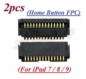 2 Stück OEM Home Button FPC Flex Stecker Connector 14 Pin für iPad 7 iPad 8 iPad 9 - Bild 1 von 2