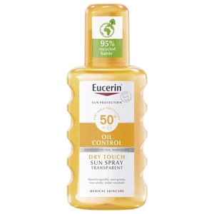 Eucerin Sun Protection SPF50 Oil Acne Skin Control Dry Spray Transparent 200ml - Picture 1 of 4
