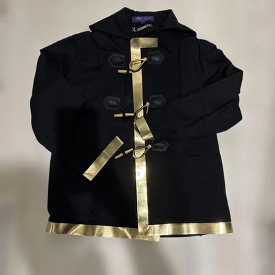 Chaqueta para mujer Ralph Lauren Purple Label negra dorada talla única Japón usada Foto 1 de 4