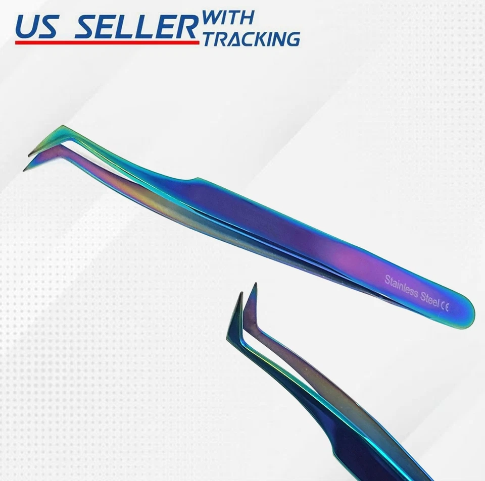 Pinzas de extensión de pestañas 6A-SA especialmente para pestañas de volumen 3D 6D 1 pieza Foto 1 de 1