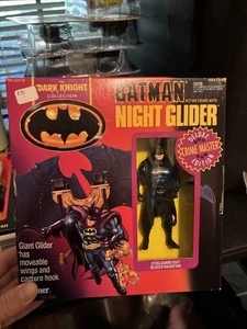 The Dark Knight Collection Night Glider Batman Figure Kenner 1990- Sealed - Picture 1 of 2