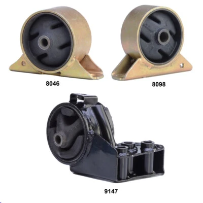 Juego completo de montaje del motor 3 piezas Dodge Colt 1,8 L 1992-1994 Mitsubishi Mirage Foto 1 de 4