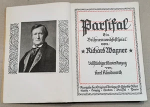 PARSIFAL Ein BühnenweihfeldSpiel: RICHARD WAGNER / Keyboard Auszug: KARL KLINDWORTH - Bild 1 von 16