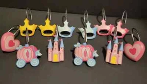 Disney Cinderella Set of 12 Shower Curtain Hooks - Picture 1 of 10