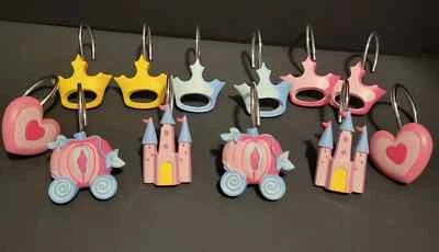 迪士尼灰姑娘12件套浴帘钩 — 第 1/4 张图片