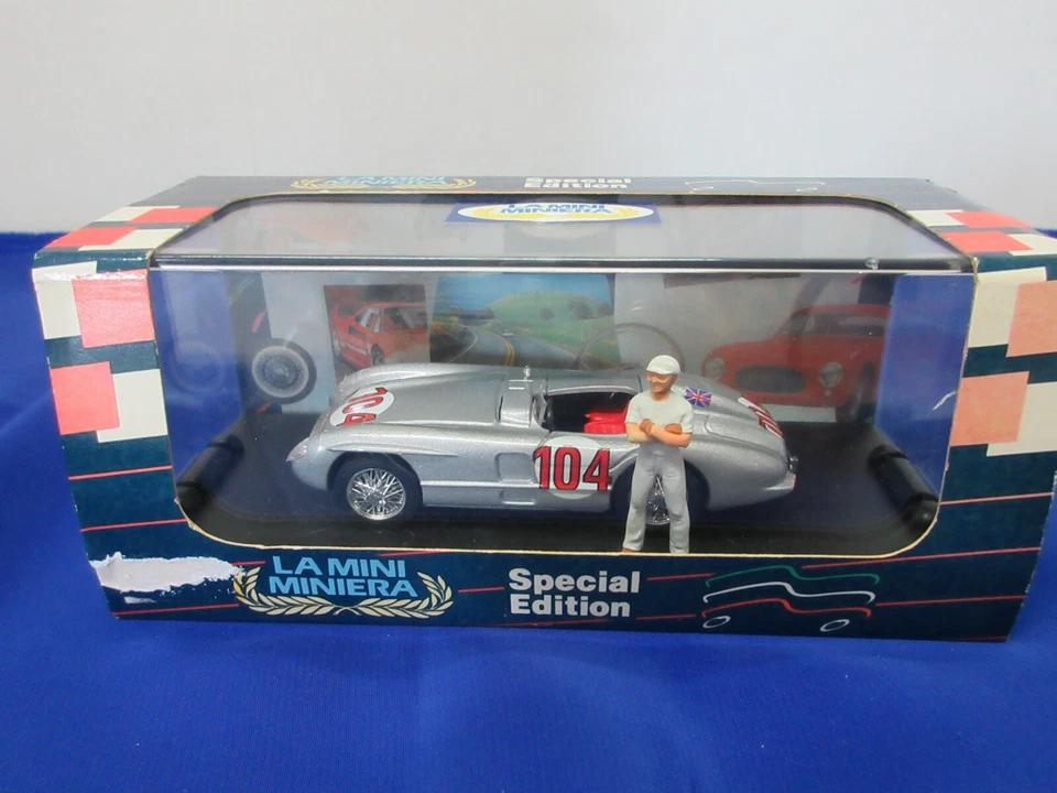 BRUMM SPECIAL EDITION MMBM S034 LA MINI MINIERA MERCEDES 300SLR T FLORIO 55 1/43 - Immagine 1 di 4