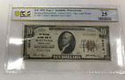 PCGS VF25 1929 T1 Broadway Bank of Scottdale, Pennsylvania $10 Brown Seal[102DUA