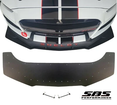 Divisor ABS delantero 1/4" + 2 varillas de soporte Longacre para Shelby GT500s 2020-2022 Foto 1 de 4