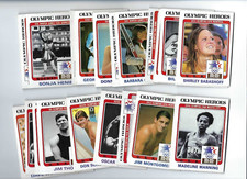1983 Topps M&M's Olympic Heroes Complete 44 Card Set Cassius Clay