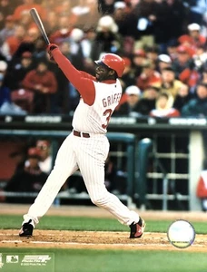 Cincinnati Reds HOF Ken Griffey Jr. 8 x 10 Action Foto KG02 🔥🔥🔥 - Bild 1 von 1