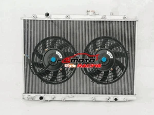Aluminum Radiator&Fan for 2005-2007 2008 Honda Pilot 2003-2006 Acura MDX 3.5L AT - Bild 1 von 8