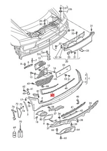 Genuine AUDI R8 4S3 4S9 4SP 4SR Frame Right 4S0807676BY9B - Picture 1 of 7