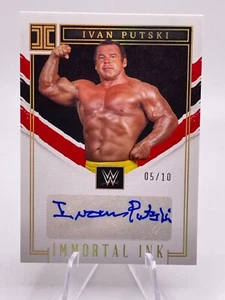 2023 WWE Impeccable - Imortal Ink /10 - Ivan Putski - Picture 1 of 2