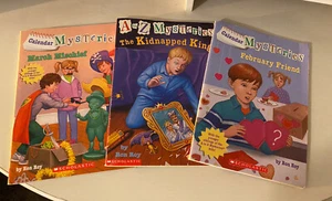 A to Z & Calendar Mysteries by Ron Roy Lot Of 3 - Picture 1 of 5
