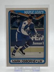 1990 O-Pee-Chee Hockey Card #227 Mark Osborne Toronto Maple Leafs - Picture 1 of 2