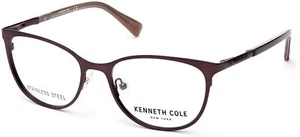 Kenneth Cole New York KC0270 Brown 049 Metal Optical Eyeglasses Frame 51-17-135 - Picture 1 of 1