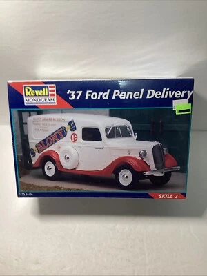 Ford Revell, 1937 entrega en panel, modelo nuevo. Escala 1/25 Foto 1 de 4