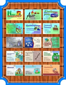 50 professionelle Visitenkarten, Design-Auswahl für kleine Unternehmen - Bild 1 von 15