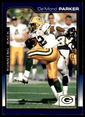 2000 Score Scorecard De'Mond Parker /2000 Green Bay Packers #74 - Image 1 of 2