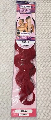 Extensiones de cabello virgen humano cola de caballo cabello ondulado textura suave marca Remy Illusion Foto 1 de 4