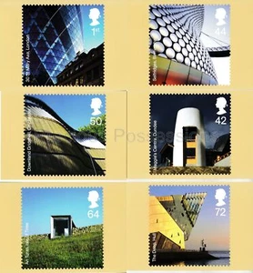 GB PHQ CARDS USED REAR FDI 2006 NO. 288 MODERN ARCHITECTURE - Picture 1 of 2