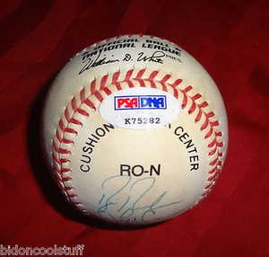 1993 FLORIDA MARLINS Team Signed Baseball Hough Santiago Conine Felix PSA/DNA - Picture 1 of 7